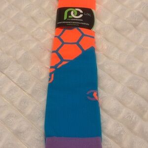NEW Pro Compression Marathon Do-It-All Knee-High Sock, Orange Boom!